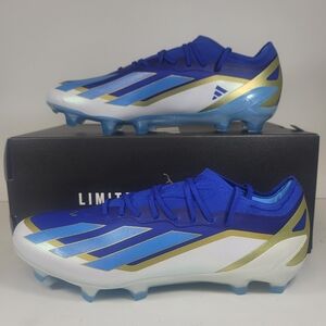 Adidas X Crazyfast Messi Elite FG Blue Burst ID0710 Men's Size Soccer Cleats new